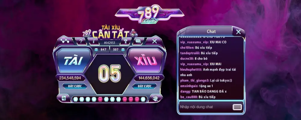 Cách chơi tài xỉu tại 789club ăn đậm nhất